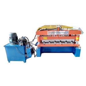High Speed Aluminum Roll Forming Machines , Metal Roof Rolling Machines With