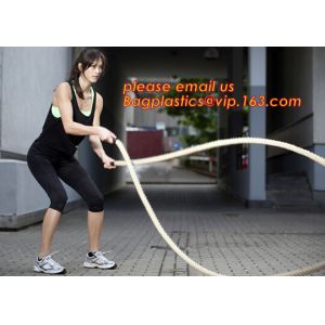 12 Power Packed Battle Rope Exercises, Crossfit Battle power ropes for training,
