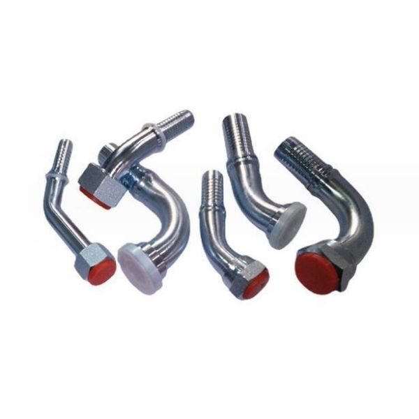 Female 90 Degree SAE Flange 6000 Psi High Pressure Adapter Fitting for Energy