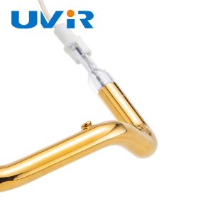 Gold Coated Quartz Heating Lamp for Auto Plastic Welding