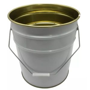 Conical Shape 20 Liter Metal Paint Bucket Tinplate Barrel