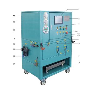 Cheap 6HP 2HP Commercial Refrigerant Recovery Machine Freon Reclaim Machine for sale