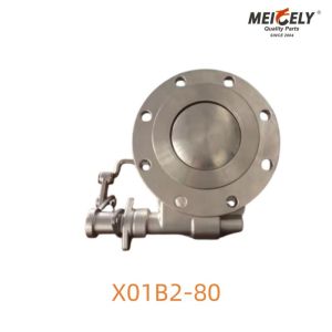 X01B2-80 Cleanflow Foot Valve Ultra Hygienic Solution For Tank Truck Operations