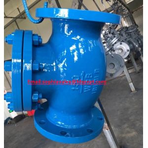 WCB 8'' 150LB cast steel flanged check valve supplier