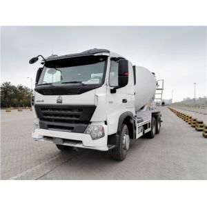 SINOTRUK HOWO A7 6x4 9m3 Concrete Construction Equipment With 59% Stuffing