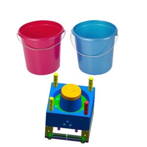 S55C Paint Bucket Mould 5CrNiMo 40Cr Plastic Injection Mould Making