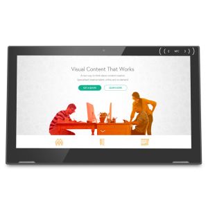 Elevator Wall Mounted Digital Signage LCD PC 22 Inch Panels 100v-240v AC