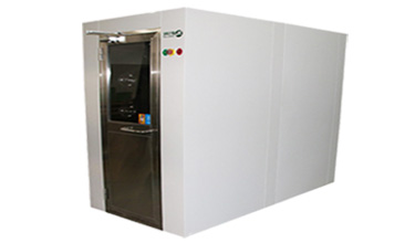 New Condition Stainless Steel Air Shower Room for 2-4 People with Dimensions 1290*2000*2050mm