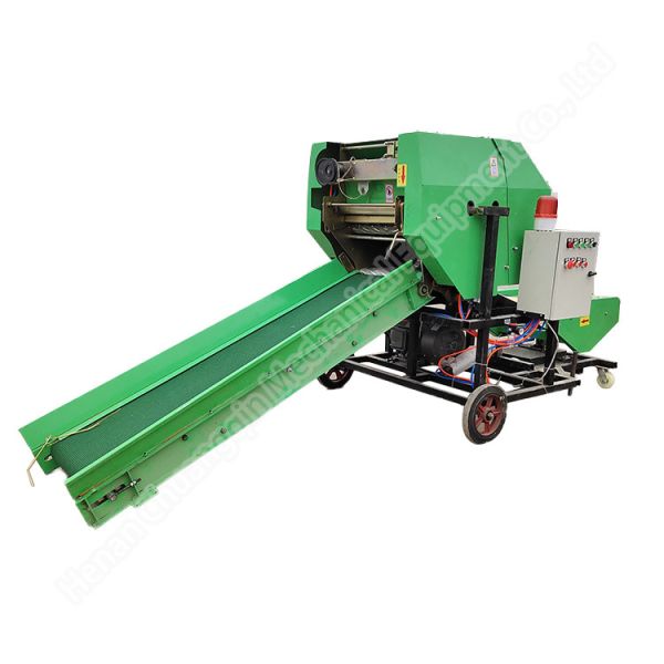 Quality Full Automatic Corn Silage Baler Machine Silage Baler And Wrapper Machine 380V Three Phase wholesale