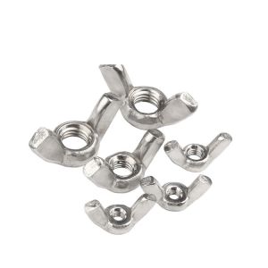 Cheap 6mm DIN314 315 Standard Butterfly Nuts for Food Beverage in Metric Measurement System for sale