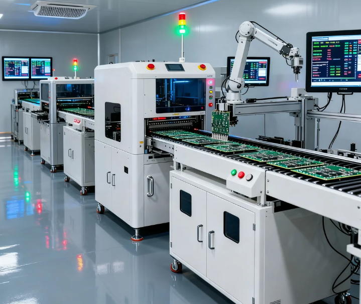 PCB Intelligent placement production line (High-precision automated type)