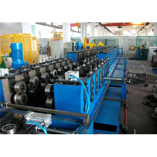 Quality Stainless Steel Cable Tray Roll Forming Machine , Cold Forming Machine 9 Rollers wholesale