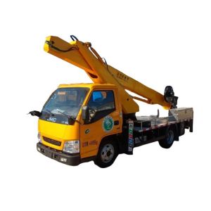 JMC Aerial Platform Truck 5 Parts of Retractable Section up to 30m,holding 2 Men