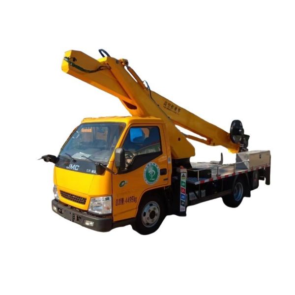 JMC Aerial Platform Truck 5 Parts of Retractable Section up to 30m,holding 2 Men