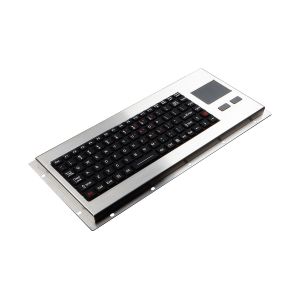 Rugged Military Silicone EMC Keyboard IP68 Backlight With Touchpad