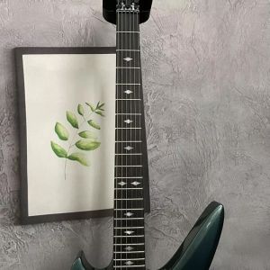 Custom B.C. Rich Chuck Shuldiner Stealth Blue Electric Guitar Open Pickups FR