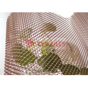 Decorative Drapery Fabric Metal Mesh Curtains