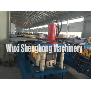 U-shaped Purline Sheet Metal Cold Roll Forming Machine 15 KW Steel Frame