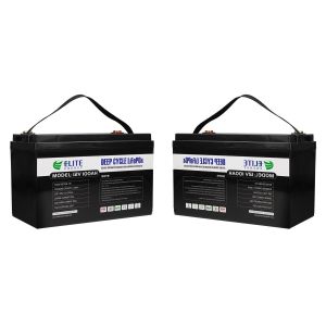 LED Display Portable 12V 100Ah Marine Lithium Batteries For Boats