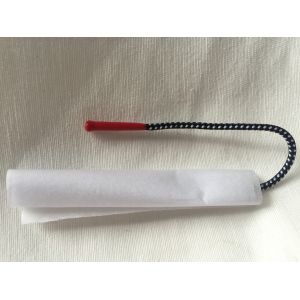 Colorful Silicon Rubber Zipper Puller With 2mm Polyester Elastic Cord