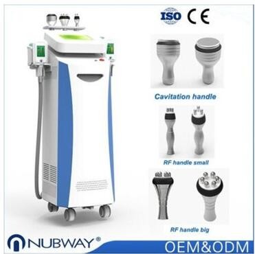 Quality Non-surgical clinic use 5 heads cavitation cryo rf cellulite liposuction cryolipolysis fat freeze slimming wholesale