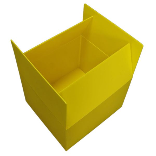 Foldable Plastic Corrugated Box Stackable Lightweight Plastic Hollow Board Box