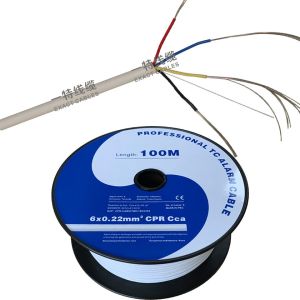8x0.22mm2 Unshielded Stranded BC LSOH CPR Eca Alarm Cable for Fire Protection