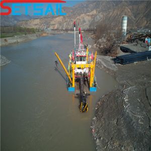 Electric Power Cutter Suction Dredging Equipment Width 3.2-12.2m Cyclone Type