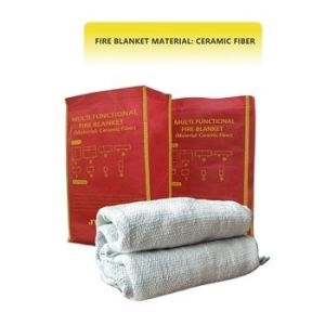 Ceramic Fiber Fire Blanket No Blanket Width Essential For Emergency Fire