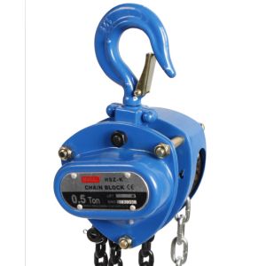 High Effective 0.5 T 3 M Manual Chain Block , Small Hand Chain Hoist