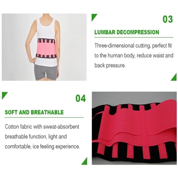 2018 High Quality Adjustable S-XXL Neoprene Women Body Waist Shaper Support Trainer Belt For Body Slimming