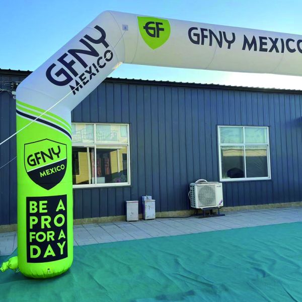 customize size logo with CE approved blower high quality oxford inflatable arch