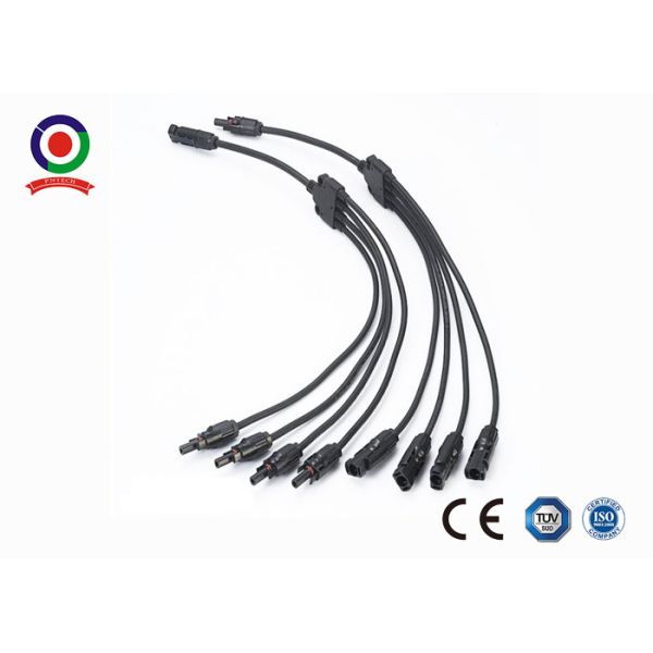 Quality 4 - 1 30A Solar Branch Connector Low Power Loss Easy Installation TUV Standard wholesale