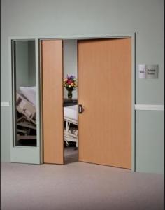 Cheap High quality Aluminum Frame Long Lasting Hospital Fire Rated Door for sale