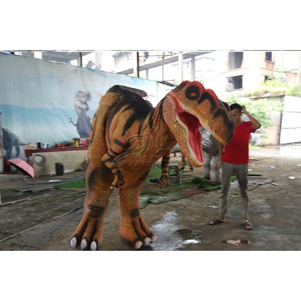Sillicon Rubber Soft Skin Realistic Dinosaur Costume Handmade Life Size