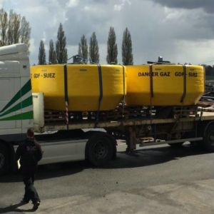 Marine Chain Through Buoy for Towboat Dock Defensev Mooring Buoy