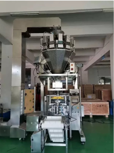 Stainless Steel Multi Function Automatic Pouch Snacks Weighing & Packaging