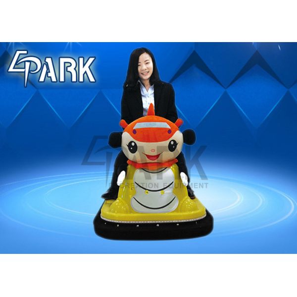 Pink Remote Control Caterpillar Kids Bumper Car For Playground