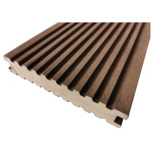 Commercial Grade ISO9001 50mm 27mm WPC Solid Decking
