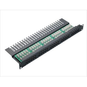 Cat3 50 port Voice Home Network Patch Panel Krone Fibre Optic Patch Panels