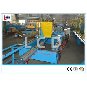 Seam Lock Pipe Cold Roll Forming Machine 350H Steel Frame Hydraulic Cutting
