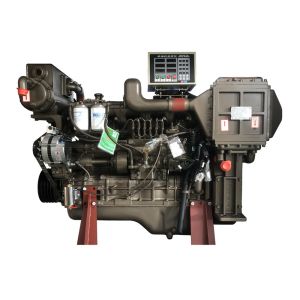 Cheap 865HP 1350RPM Marine Diesel Engine Yuchai Water Cooling System for sale