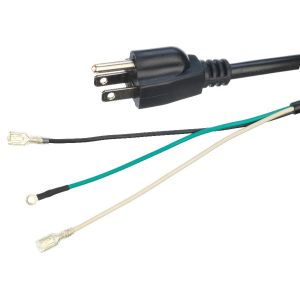 Power Cords Extension Cords ETL Standard Power Cord BROWN Length 5FT/OEM Black