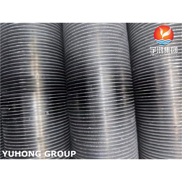 ASTM B163 UNS N08825, Incoloy825 Extruded Finned Tube With Aluminum Fins For