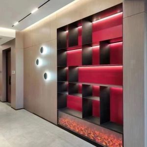 201 304 SS Freestanding Bookshelf Room Divider Room Separator Shelves