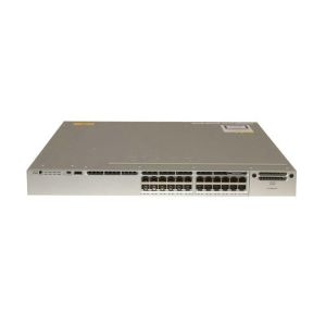 WS-C3850-24T-E Manageable Lan Gigabit Switch , Gigabit Fiber Switch With Power