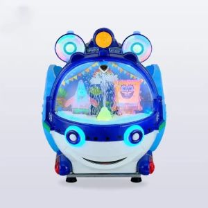 63*84*110cm Plastic Submarine Kiddie Ride Game Machine with Attractive