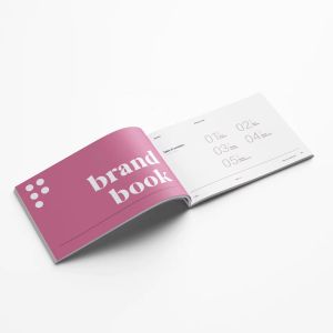 Full Color Saddle Stitched Brochure Catalogue Any Language In Glossy Paper Cover