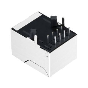 MIC24210-0104T-LF3 10/100M AutoMDIX Magnetic LPJ0011DNL RJ45 Jack 8P8C Shield