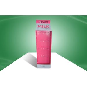 POP Cardboard Display Promoting Kid Milk Bars